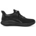 Skechers Cushioning Wear-Resistant Rebound Low-Top Running Shoes Men's Black Черный, 39.5