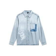 LINING Badfive Denim Jackets Men Light Denim Blue Голубой, XL