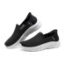 Skechers Hands Free Slip-Ins Wear-resistant And Lightweight Low-Top Casual Shoes Men's Black Черный, 40