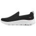 Skechers Go Walk Fle Cushioning Anti-Slip And Wear-Resistant Breathable Rebound Low-Top Casual Shoes Men's Black Red 42
