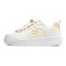 Skechers Sport Court 92 Anti-Kick Cushioning Low-Top Kids' Skateboarding Shoes White Yellow Teenagers 27.5