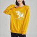 Skechers Funny Monster Sweatshirts Unisex Gold/00UV Gold Yellow/00UV, S
