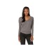 Prana 184852 Womens Long Sleeve V-Neck Pullover Top Granite Heather Size X-Small