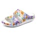 Skechers Slide Slippers Women's White Purple Orange White Purple Orange, 36