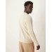 Selected Homme knitted crew neck jumper in cream Бежевый, S