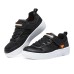 Skechers Wear-Resistant Slip-Resistant Low-Top Kids' Skateboarding Shoes Black Gray Teenagers Black/charcoal gray, 35