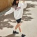 Skechers Sportlife Sweatshirt Unisex Marshmallow White Белый, S