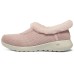 Skechers ON THE GO Hands Free Slip-Ins Shock-absorbing And Waterproof Low-Top Casual Shoes Women's Rose Red Розовый, 38