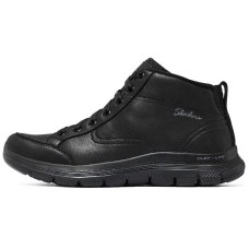 Skechers Flex Appeal 4.0 Warm And Wear-Resistant Crew Snow Boots Women's Black Черный, 35