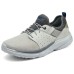 Skechers Relaxed Fit Cushioning Anti-Slip And Wear-Resistant Support Low-Top Casual Shoes Men's Gray Loose Fit Серый, 39.5