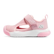 Skechers Girls Cushioning Children's Sandals Pink Children Aged 3-7 Years Old Розовый, 21