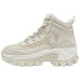 Skechers Street Breathable Height Increasing High-Top Casual Shoes Women's Beige Бежевый, 38