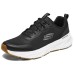 Skechers Sport Anti Slip Wear Resistant Breathable Supportive Rebound Low Top Running Shoes Men's Black White Черно-белый, 42