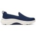 Skechers WOMEN'S GO WALK Anti-Slip Wear-Resistant Low-Top Casual Shoes Women's Blue White Синий Белый, 35