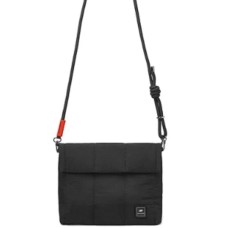 Skechers Fabric Crossbody Bag Shoulder Bag Regular Unisex Carbon Black сажа