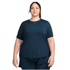 One Classic Plus Size Dri-FIT Short-Sleeve Top Armrnv/bla, 1X