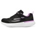 Skechers Wear-Resistant Slip-Resistant Kids' Training Shoes Black Purple Teenagers Черный, 27.5