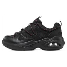 Skechers Street Cushioned Slip Resistant Abrasion Resistant Low Top Casual Shoes Women's Black 35