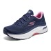 Skechers Max Cushioning Lightweight Low Top Running Shoes Women's Blue Синий, 35