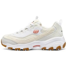 Skechers DLITES Cushioning Breathable Support Low-Top Casual Running Shoes Women's Ecru Бежевый, 38.5