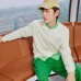 Skechers Sweatshirt Unisex Marshmallow White Белый, XS