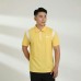 Skechers Polo Shirt Men's Mango Yellow & White Mango yellow with white, L