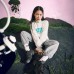 Skechers Colorful Sweatshirt Unisex Marshmallow White Белый, 2XL