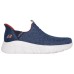 Skechers Slip Ins Anti-Slip Wear-Resistant Low-Top Casual Shoes Men's Marine Blue Синий, 39.5