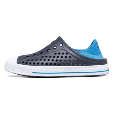 Skechers Slip Resistant, Abrasion Resistant, Breathable Children's Sandals Blue Black Teenagers 33.5