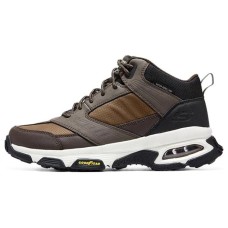 Skechers SKECH-AIR Envoy Durable Breathable High-Top Outdoor Shoes Tan 40