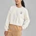 Skechers Sweatshirts Women's Marshmallow White/0074 Marshmallow white 0074, 2XL