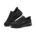 Skechers Go Walk Fle Cushioning Wear-Resistant Breathable Supportive Low-Top Casual Shoes Men's Black Черный, 41