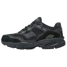 Skechers OUTDOOR MENS Anti-Slip Wear-Resistant Low-Top Outdoor Shoes Men's Black Черный, 39.5