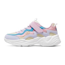 Skechers Lite Styles Breathable Kids Lifestyle Shoes White Pink Kids' Розовый, 37