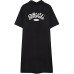 Skechers Short-Sleeved Dresses Women's Carbon Black Carbon Black/0018, S