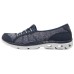 Skechers Glide Step Casual Shoes Women's Low-Top Blue 35