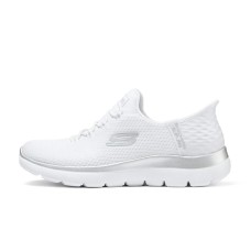 Skechers Hands Free Slip-Ins Anti-Slip Wear-Resistant Low-Top Casual Shoes Women's White Белый, 38