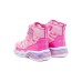 Skechers Sweetheart Lights Breathable Kids Lifestyle Shoes Pink Teenagers 33.5