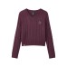 Skechers SmileyWorld Sweater Women's Purple Brown Purple-Brown, M