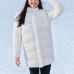 Skechers Down Jacket Women's Tofu White Tofu White/0211, M