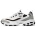 Skechers Dlites 1.0 'Black White Grey' 45