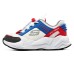 Skechers Ultrasurge Anti-Kick And Wear-Resistant Low-Top Kids' Running Shoes Red Blue White Teenagers 27.5