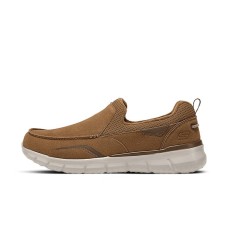 Skechers Anti-Slip Wear-Resistant Low-Top Casual Shoes Men's Chestnut Коричневый, 41