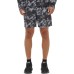 Skechers Casual Shorts Men Light Ink Black All Over Print Light Ink Black All Over Print, L