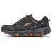 Skechers Cushioning Rebound Low-Top Running Shoes Men's Gray Orange Серый/Оранжевый, 42.5