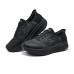 Skechers MEN'S GO Cushioned Slip-Resistant Breathable Lightweight Low-Top Running Shoes Men's Black Черный, 41