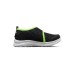 Skechers Comfy Grip Slip Resistant Anti Kick Kids Lifestyle Shoes Black Green Children Aged 3 7 Years Old Черный, 23