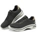 Skechers GOWALK Anti-Slip Wear-Resistant Low-Top Casual Shoes Men's Black Черный, 41