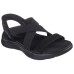 Skechers Go Walk Fle Beach Sandals Women's Black Черный, 38