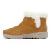 Skechers On The Go Joy Snow Boots 'Brown White' Women's 36.5